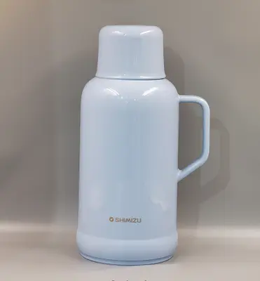 Glass-Lined Vacuum Jug 1.6L - SM-1281-1.6L - 浅蓝灰