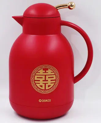 Glass-Lined Vacuum Jug 1.5L - SM-1286-1.5L - 红喜