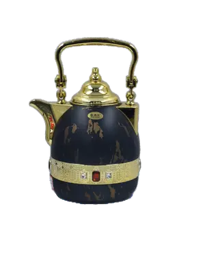 Glass-Lined Vacuum Jug 1.0L - SM-2222-1.0L - 黑金大理石