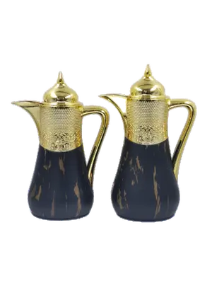 Glass-Lined Vacuum Jug 1.0L - SM-2A12-0.7/1.0L - 黑金大理石