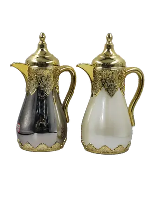 Glass-Lined Vacuum Jug 1.0L - SM-2A13B-1.0L - 亮镍+金