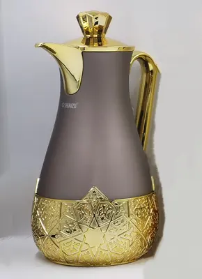 Glass-Lined Vacuum Jug 1.0L - SM-2A17A-1.0L - 哑光咖啡色