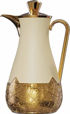 Glass-Lined Vacuum Jug 1.0L - SM-2A17A-1.0L - 哑光珍珠白