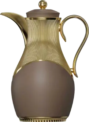 Glass-Lined Vacuum Jug 1.0L - SM-2A21A-1.0L - 哑光咖啡色