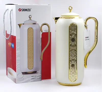 Glass-Lined Vacuum Jug 1.0L - SM-2A22-1.0L - MATTE PERAL WHITE 哑光珍珠白