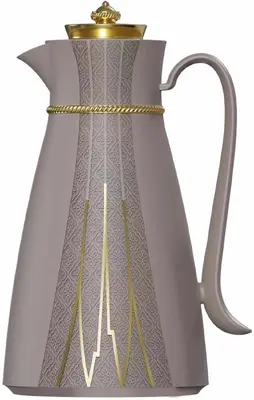 Glass-Lined Vacuum Jug 1.0L - SM-2D928-1.0L - Warm Gray