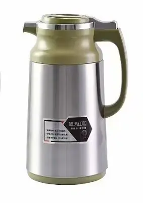 Steel-Body Glass-Lined Vacuum Jug 1.3L - SM-3322-1.3L - 军绿色