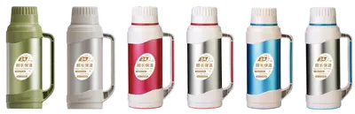 Glass-Lined Vacuum Jug 2.0L - SM-3331-2.0L - 珠光蓝