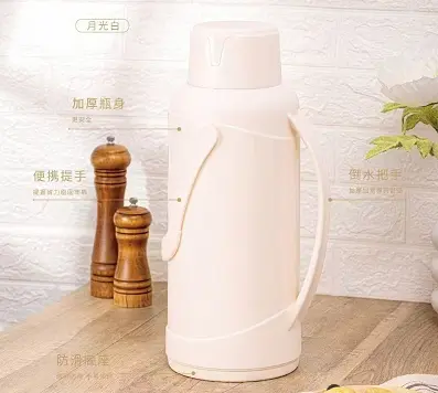 Glass-Lined Vacuum Jug 2.0L - SM-3372-2.0L - 砂光灰