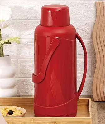 Glass-Lined Vacuum Jug 2.0L - SM-3372-2.0L - 钢本红