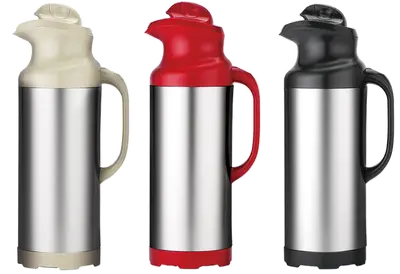 Glass-Lined Vacuum Jug 3.2L - SM-3382-3.2L - 钢本红