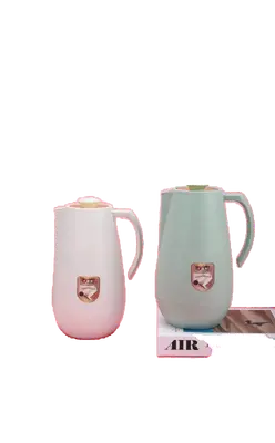 Glass-Lined Vacuum Jug 1.6L - SM-9219-1.6L - 红色圆喜