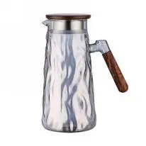 Wooden-Handle Glass Jug 1.4L - YS02-MBYH