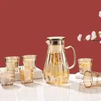 7-Piece Glass Tea Set - YS013