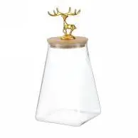 Glass Storage Jar 1000ml - YSG05
