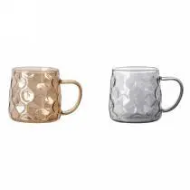 Glass Cup - Amber 350ml - YS01-HP