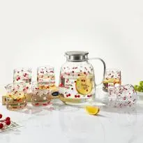 7-Piece Glass Tea Set - YS018