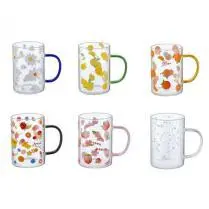 Printed Glass Cup - Printed 300ml - YS01-HW