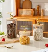 Glass Storage Jar 500ml - YSG02-01