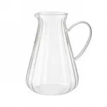 Ribbed Glass Water Jug 1.8L - YS10