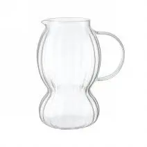 Ribbed Glass Water Jug 1.8L - YS11