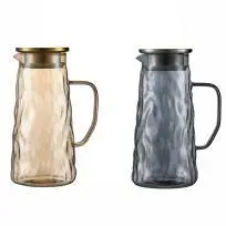 Glass Water Jug - Amber 1.4L - YS02-HP