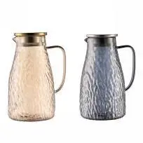 Conical Glass Water Jug - Amber 2.2L - YS05-HP