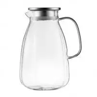 Glass Water Jug - Clear 2.2L - YS03