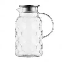 Glass Water Jug - Clear 1.8L - YS02