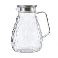 Glass Water Jug - Clear 1.8L - YS03
