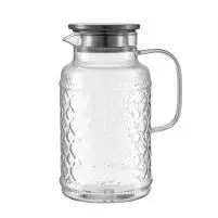 Glass Water Jug - Clear 1.8L - YS06