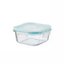 Square Glass Food Storage Container 250ml - YS-F01