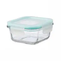 Square Glass Food Storage Container 450ml - YS-F02