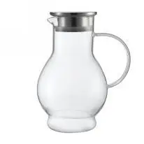Glass Water Jug - Clear 1.6L - YS08