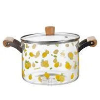 Double-Handle Glass Pot 3.5L - YSG02-HWNM
