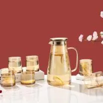 7-Piece Glass Tea Set - YS011