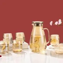 7-Piece Glass Tea Set - YS014