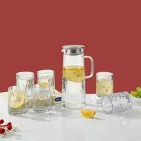 7-Piece Glass Tea Set - YS015