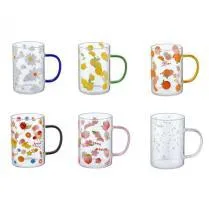 Printed Glass Cup - Printed 300ml - YS01-HW