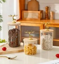 Glass Storage Jar 500ml - YSG02-01