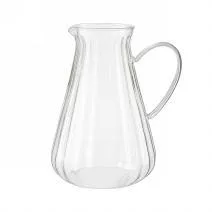 Ribbed Glass Water Jug 1.8L - YS10