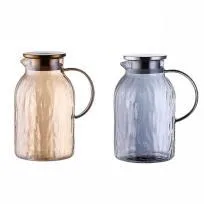 Glass Water Jug - Smoke Gray 2L - YS01-YH
