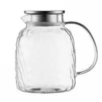 Glass Water Jug - Clear 1.6L - YS03