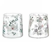 Printed Glass Cup 300ml - YS01-HW