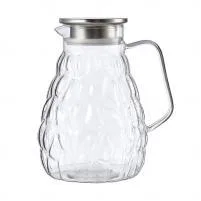 Glass Water Jug - Clear 1.8L - YS03