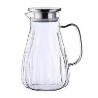 Glass Water Jug - Clear 1.8L - YS04