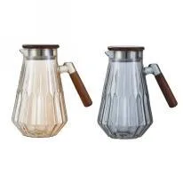 Diamond Wooden-Handle Glass Jug 1.6L - YS06-MBHP