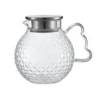 Glass Water Jug - Clear 1.5L - YS07