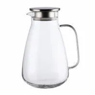 Glass Water Jug - Clear 2.2L - YS04