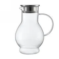 Glass Water Jug - Clear 1.6L - YS08